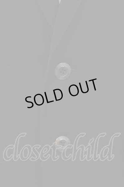 画像2: ATTACHMENT / ノッチドラペル2Bテーラードジャケット 1 ブラック O-24-07-26-052-AT-ja-YM-ZT109 (2)