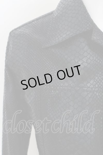 画像2: TORNADO MART / レースアップコーティングアニマルシャツ M ブラックメタル O-24-07-26-027-TO-sh-YM-ZT400 (2)