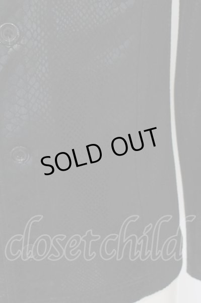 画像3: TORNADO MART / レースアップコーティングアニマルシャツ M ブラックメタル O-24-07-26-027-TO-sh-YM-ZT400 (3)