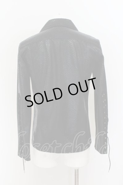 画像4: TORNADO MART / レースアップコーティングアニマルシャツ M ブラックメタル O-24-07-26-027-TO-sh-YM-ZT400 (4)