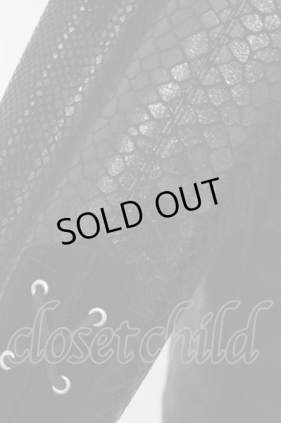 画像7: TORNADO MART / レースアップコーティングアニマルシャツ M ブラックメタル O-24-07-26-027-TO-sh-YM-ZT400 (7)