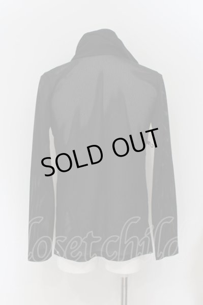 画像5: kiryuyrik / Mesh Hoodie カーディガン S ブラック O-24-07-27-015-ki-to-YM-ZT121 (5)