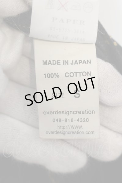 画像6: OVERDESIGN / リサイクルデニムダメージドパンツ ×PAPER by JKFコラボ 28 ブラック O-24-07-27-024-OV-pa-YM-ZT029 (6)