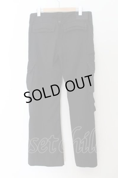 画像2: MIDAS / オーバーフレアマルティプルカーゴパンツ 2 ブラック O-24-07-28-059-MI-pa-YM-ZT062 (2)