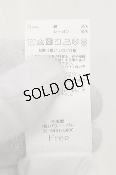 画像4: CIVARIZE / アップルアイズドルマンポンチョカットソー F ホワイト O-24-07-29-035-CI-to-YM-OS (4)