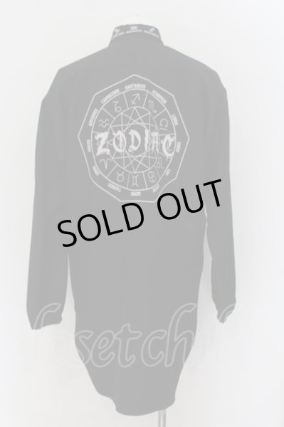 画像2: MILKBOY / ZODIAC カバーオールシャツ  ブラック O-24-07-29-038-MI-sh-YM-OS (2)