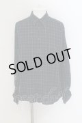 MILKBOY / BOX LONG SLEEVEシャツ  ネイビー O-24-07-29-040-MI-sh-YM-ZT505