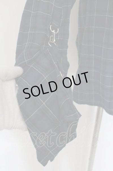 画像2: MILKBOY / BOX LONG SLEEVEシャツ  ネイビー O-24-07-29-040-MI-sh-YM-ZT505 (2)