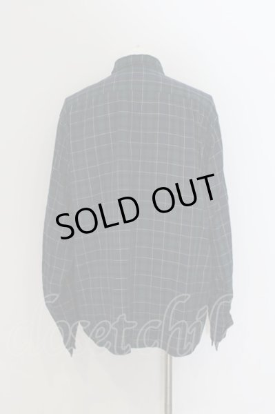 画像3: MILKBOY / BOX LONG SLEEVEシャツ  ネイビー O-24-07-29-040-MI-sh-YM-ZT505 (3)