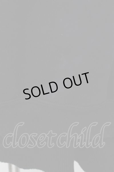 画像2: PROPA9ANDA / ワッフルレイヤースウェット L ブラック O-24-07-29-001-PR-to-YM-ZT061 (2)