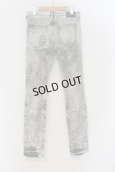 画像2: CIVARIZE / Reptileインクジェットアニマルプリントスキニーデニムパンツ 42 グレー O-24-07-29-065-CI-pa-YM-ZT029