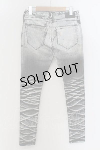 画像3: CIVARIZE / Grace箔加工スキニーデニムパンツ 42 シルバー O-24-07-29-066-CI-pa-YM-ZT029 (3)