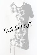 KMRii / Infusion S/S Tシャツ 1 ブラックｘホワイト O-24-07-29-009-KM-ts-YM-OS