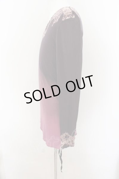 画像2: KMRii / Magnolia Gradation Long Sleeve　カットソー 1 パープル O-24-07-29-010-KM-to-YM-OS (2)