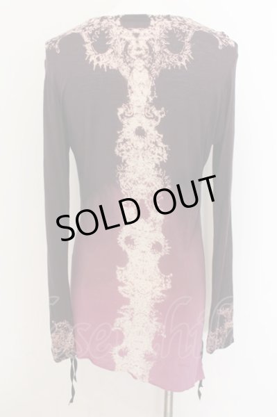 画像4: KMRii / Magnolia Gradation Long Sleeve　カットソー 1 パープル O-24-07-29-010-KM-to-YM-OS (4)