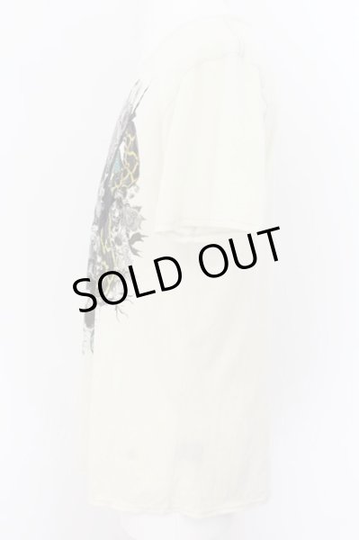 画像3: KMRii / Flower Snake Tシャツ 3 ライム O-24-07-29-012-KM-ts-YM-ZT400 (3)