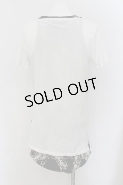 画像2: CIVARIZE / 蛇柄プリントタンクトップ＆LIPTシャツSET 46 ブラックｘホワイト O-24-07-29-018-CI-to-YM-OS (2)