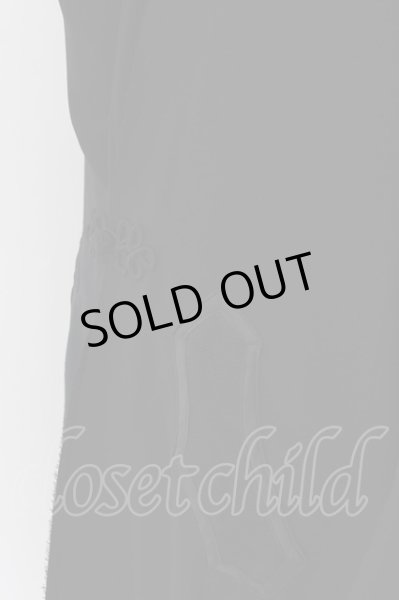 画像3: Roen / レイヤードレープコート M ブラック O-24-07-31-003-Ro-ja-YM-ZT226 (3)