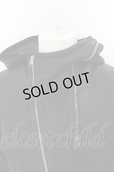 画像2: CIVARIZE / Guilty 変形コーティングパーカー 46 ブラック O-24-07-31-028-CI-to-YM-OS (2)