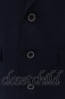 画像2: BLACK HONEY CHILI COOKIE / 3B Epaulette ジャケット 2 ブラック O-24-07-31-004-BL-ja-YM-ZT061 (2)