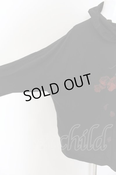 画像2: CIVARIZE / ボリュームネックカットソー F ブラック O-24-07-31-053-CI-to-YM-OS (2)