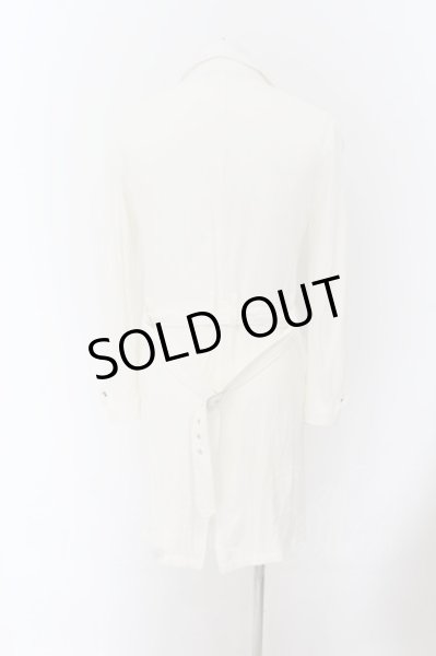 画像2: CIVARIZE / Lord ライダーストレンチコート 44 ホワイト O-24-07-31-056-CI-ja-YM-OS (2)