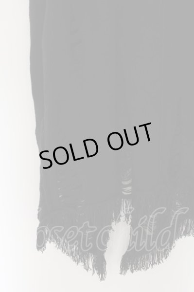 画像4: CIVARIZE / Devaste ニットノーススリーブパーカー 46 ブラック O-24-07-31-060-CI-to-YM-OS (4)