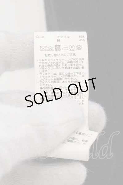 画像5: CIVARIZE / Devaste ニットノーススリーブパーカー 46 ブラック O-24-07-31-060-CI-to-YM-OS (5)