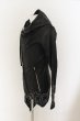 画像2: CIVARIZE / コーティングドレープカラーパーカー 44 ブラック O-24-07-31-062-CI-to-YM-OS (2)
