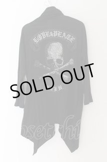 Roen / L.H.Pバックメタルスカルロングパーカー O-23-11-16-071-Ro-to