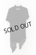 CIVARIZE / UniteドレープTシャツ 46 ブラック O-24-07-31-064-CI-ts-YM-OS