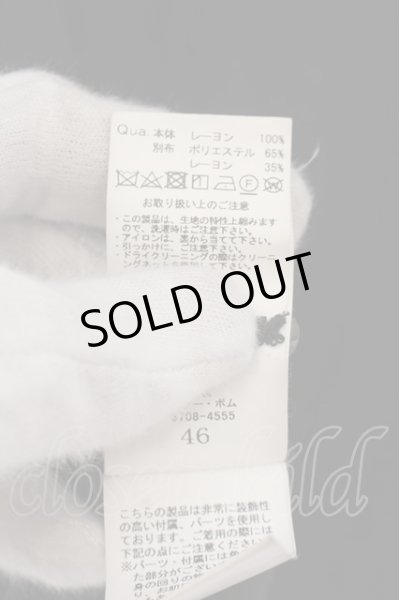 画像5: CIVARIZE / UniteドレープTシャツ 46 ブラック O-24-07-31-064-CI-ts-YM-OS (5)