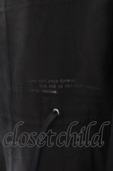 画像3: BLACK HONEY CHILI COOKIE / Processing Layered パーカーカーディガン 2 ブラック O-24-07-31-005-BL-ja-YM-ZT223 (3)