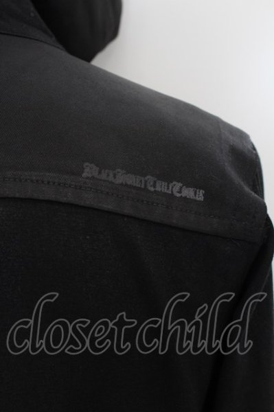 画像5: BLACK HONEY CHILI COOKIE / Processing Layered パーカーカーディガン 2 ブラック O-24-07-31-005-BL-ja-YM-ZT223 (5)