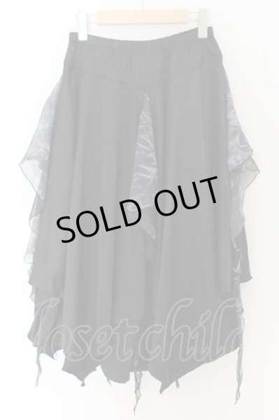 画像3: CIVARIZE / レイヤードワイドパンツ F ブラック O-24-07-31-075-CI-pa-YM-ZT063 (3)