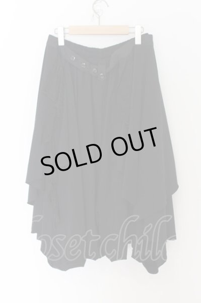 画像3: CIVARIZE / レースシフォンレイヤードスカートワイドパンツ F ブラック O-24-07-31-083-CI-pa-YM-ZT063 (3)