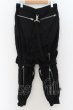画像2: CIVARIZE / Torture ボンテージサルエルパンツ 44 ブラック O-24-07-31-084-CI-pa-YM-ZT216 (2)