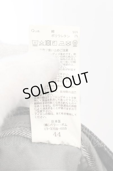 画像3: CIVARIZE / パールバインダー加工ストレッチスキニーデニムパンツ 44 ブラック O-24-07-31-086-CI-pa-YM-ZT063 (3)