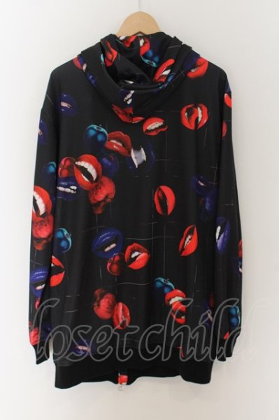 画像6: CIVARIZE / リップ総柄ポンチパーカー＆サルエルセットアップ 44 ブラック O-24-07-31-091-CI-ja-YM-ZT229 (6)