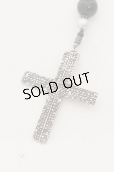 画像3: gunda / ROSALY 6 ネックレス  ブラックｘシルバー O-24-07-31-092-gu-ac-YM-OS (3)