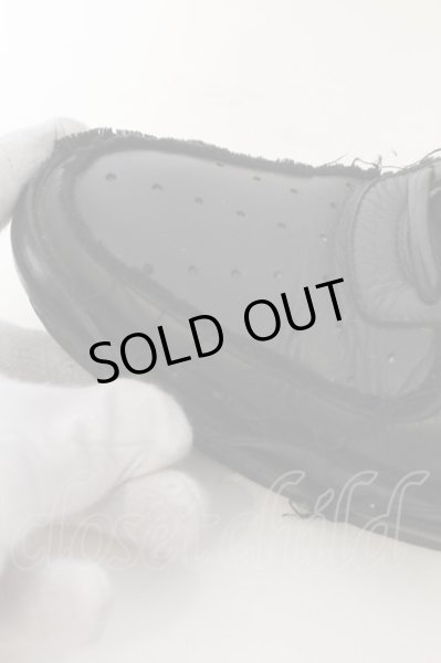 画像5: Hiromu Takahara / ハイカットレザースニーカー 42 ブラックｘシルバー O-24-07-31-093-Hi-sho-YM-ZT5000 (5)