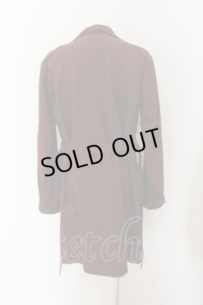 画像2: Moonage Devilment（清春） / オーバーガウンコート 44 ワイン O-24-07-31-002-MO-ou-YM-ZT-M101 (2)