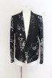 画像1: CIVARIZE / Demystify フラワー総柄テーラード 46 ブラック O-24-07-31-020-CI-ja-YM-ZT207 (1)