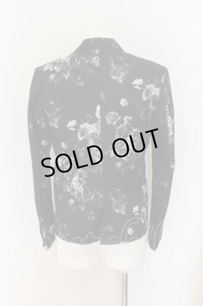 画像2: CIVARIZE / Demystify フラワー総柄テーラード 46 ブラック O-24-07-31-020-CI-ja-YM-ZT207 (2)