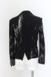 画像3: CIVARIZE / Noise 箔加工カットテーラードジャケット 44 ブラックｘシルバー O-24-07-31-021-CI-ja-YM-ZT317 (3)