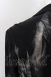 画像4: CIVARIZE / Noise 箔加工カットテーラードジャケット 44 ブラックｘシルバー O-24-07-31-021-CI-ja-YM-ZT317 (4)