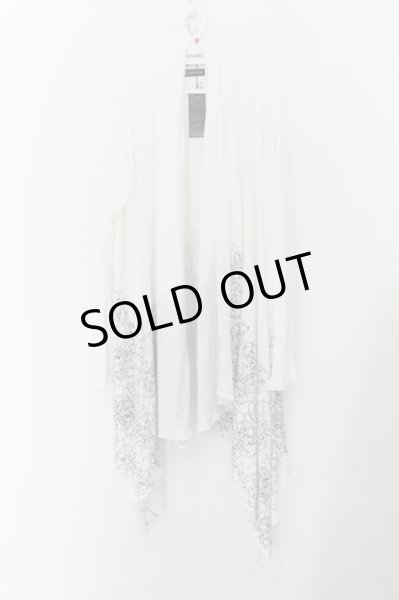 画像1: CIVARIZE / DEAL DESIGN コラボプリントトッパー 46 ホワイト O-24-07-31-022-CI-to-YM-OS (1)
