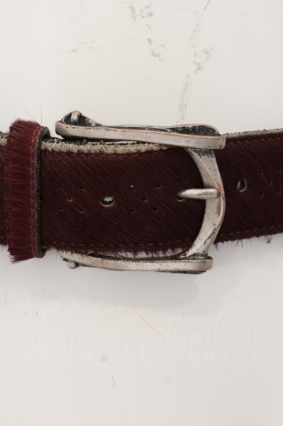 画像2: TORNADO MART / ハラコベルト M ボルドー O-24-08-11-031-TO-za-YM-ZT-MK001 (2)