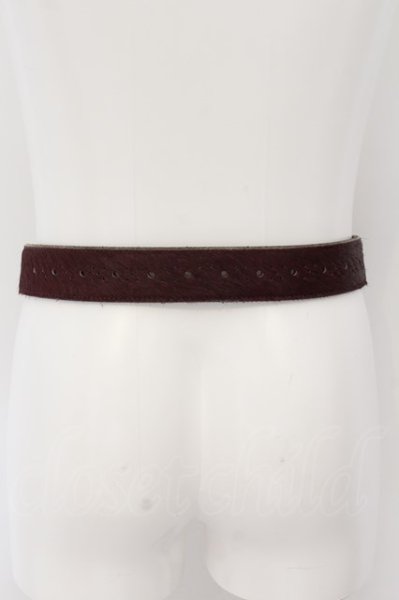 画像3: TORNADO MART / ハラコベルト M ボルドー O-24-08-11-031-TO-za-YM-ZT-MK001 (3)