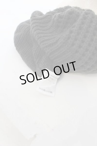 画像3: NO ID. / アクリルニット編み込みキャップ  グレー O-24-08-11-033-NO-za-YM-ZT411 (3)